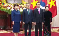 Chủ tịch nước hội đàm với Tổng thống Hàn Quốc Moon Jae-in
