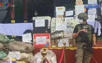 Philippines tiêu hủy ma túy trị giá 50 triệu USD