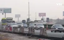 Vừa thi công, vừa khai thác gây mất an toàn trên Pháp Vân - Cầu Giẽ