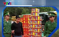 Bắt giữ đối tượng vận chuyển hơn 700 kg pháo lậu