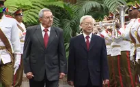 Lễ đón Tổng Bí thư Nguyễn Phú Trọng tại Cuba