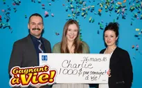 Cô gái trúng số 1 triệu USD đúng dịp sinh nhật 18 tuổi