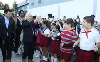 Tổng Bí Thư Nguyễn Phú Trọng thăm trường Tiểu học Võ Thị Thắng tại Cuba