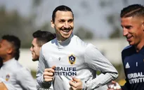 Ibrahimovic rạng rỡ trong buổi tập đầu tiên tại LA Galaxy