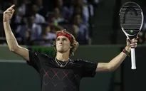 Miami mở rộng 2018: Alexander Zverev hẹn John Isner tại chung kết