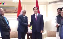 Chủ tịch nước tiếp lãnh đạo hai Đảng Cộng sản của Ấn Độ