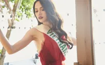 Hương Giang Idol khoe vẻ đẹp chết người tại Hoa hậu Chuyển giới 2018
