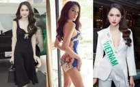 Hương Giang Idol nổi bật với gu thời trang ấn tượng tại Hoa hậu chuyển giới Quốc tế 2018