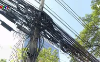 "Mạng nhện" dây điện ở một số thành phố châu Á