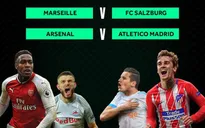Bốc thăm bán kết Europa League: Arsenal - Atletico Madrid, Marseille - Salzburg