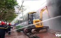 Cháy lớn tại một nhà hàng ở Hải Phòng