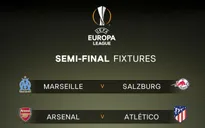 Kết quả bốc thăm bán kết Europa League: Đại chiến Arsenal - Atletico Madrid