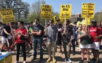 Mỹ: Biểu tình phản đối tấn công Syria