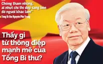 Phòng chống tham nhũng: Ai nhụt chí thì dẹp sang một bên!