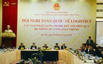 Thủ tướng chủ trì hội nghị toàn quốc về logistics