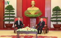Tổng Bí thư Nguyễn Phú Trọng tiếp Chủ tịch Quốc hội Iran