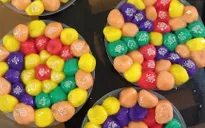 Bánh trôi, bánh chay ngũ sắc "siêu hot" dịp Tết Hàn thực