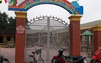 Bị phát hiện trộm tivi trong trường mầm non, 2 tên trộm tháo chạy