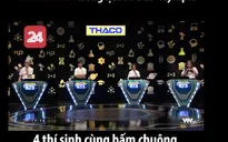 Lần đầu tiên trong lịch sử Đường lên đỉnh Olympia: 4 thí sinh cùng bấm chuông trả lời "Chướng ngại vật"