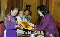 Phó Chủ tịch nước Đặng Thị Ngọc Thịnh tiếp Đoàn đại biểu người có công tỉnh Tiền Giang