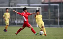 Chuẩn bị cho U16 nữ ĐNA 2018: ĐT U16 nữ QG đấu tập với U13 nam Hà Nội