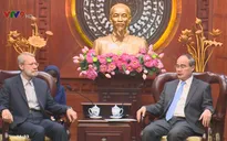 Bí thư Thành ủy TP.HCM Nguyễn Thiện Nhân tiếp Chủ tịch Quốc hội Iran