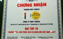Mập mờ việc cấp giấy chứng nhận top 10 thương hiệu cho Vinaca