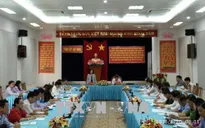 Trưởng ban Dân vận Trung ương Trương Thị Mai làm việc tại tỉnh Cà Mau