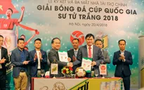 Ra mắt nhà tài trợ chính Giải Bóng đá Cúp Quốc gia - Sư tử trắng 2018