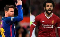 Cuộc đua Chiếc giày vàng châu Âu: Salah vượt lên trên Messi