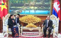Quốc hội hai nước Việt Nam - Campuchia tiếp tục hợp tác chặt chẽ