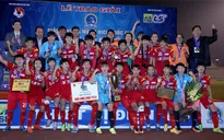 Đội vô địch Giải bóng đá nữ Vô địch Quốc gia có thể nhận được tiền thưởng 400 triệu đồng