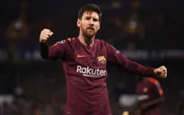 Messi cán mốc 550 bàn thắng cho Barcelona
