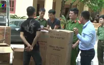 Nghệ An bắt vụ vận chuyển gần 500 loại hàng lậu