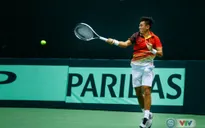 ẢNH: Lý Hoàng Nam ra quân thắng lợi tại Davis Cup