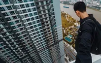 Nguy hiểm thú vui quay clip mạo hiểm trên nóc cao ốc của một bộ phận giới trẻ