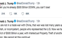 Dòng tweet trấn an của ông Trump về cuộc chiến thương mại