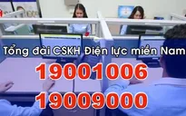 Tổng công ty Điện lực miền Nam có thêm đầu số tổng đài chăm sóc khách hàng