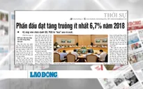 Nỗ lực để tăng trưởng GDP năm nay ít nhất đạt 6,7%