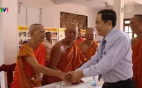 Ông Trần Thanh Mẫn chúc Tết Chôl Chnăm Thmây tại tỉnh Trà Vinh