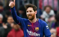 Lionel Messi được bầu chọn là cầu thủ xuất sắc nhất mùa giải 2017/2018 của Barcelona