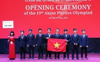Đoàn Việt Nam giành 4 HCV tại Olympic Vật lý châu Á