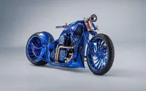 Ngắm chiếc Harley Davidson mạ vàng và kim cương đắt giá nhất thế giới