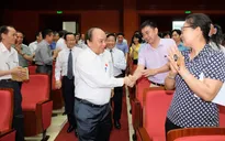 Thủ tướng Nguyễn Xuân Phúc tiếp xúc cử tri Hải Phòng