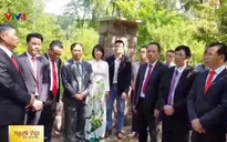 Đại sứ Việt Nam tại CHLB Đức thăm Khu lưu niệm Chủ tịch Hồ Chí Minh