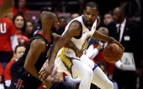 Game 1 chung kết miền Tây NBA: Kevin Durant "nhấn chìm "Houston Rockets