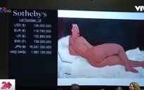 Bức họa khỏa thân của Amedeo Modigliani lọt top tranh đắt nhất thế giới