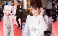 Thảm đỏ Cannes 2018 ấn tượng mạnh với chiếc áo dài Việt Nam của Lý Nhã Kỳ
