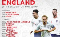 Ảnh: Phản ứng của cầu thủ Anh khi được gọi lên ĐTQG tham dự World Cup