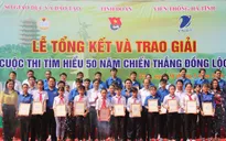 Hà Tĩnh trao giải cuộc thi "Tìm hiểu 50 năm chiến thắng Đồng Lộc"
